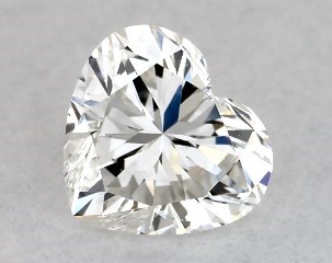 0.31 Carat G-SI1 Heart Shaped Diamond