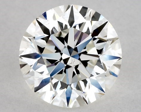 GIA 1.00 Carat H-VS2 Excellent Cut Round Diamond