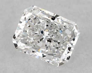 1.00 Carat E-SI1 Radiant Cut Diamond
