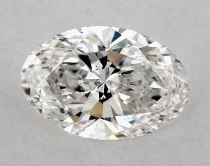 Lab-Created 1.61 Carat E-VS2 Oval Cut Diamond