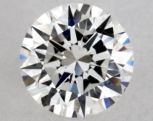 0.45 Carat F-VVS1 Excellent Cut Round Diamond