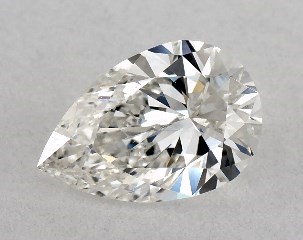 1.00 Carat G-VS2 Pear Shaped Diamond