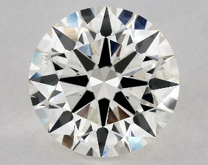 Lab-Created 2.08 Carat I-VS2 Excellent Cut Round Diamond