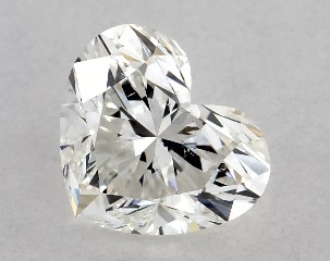 1.02 Carat H-SI1 Heart Shaped Diamond