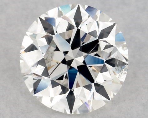 GIA 1.00 Carat H-SI2 Excellent Cut Round Diamond