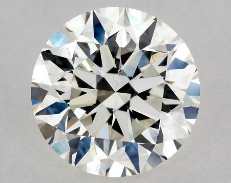 GIA 1.00 Carat J-VS2 Very Good Cut Round Diamond