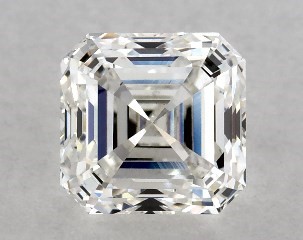1.00 Carat I-VS1 Asscher Cut Diamond