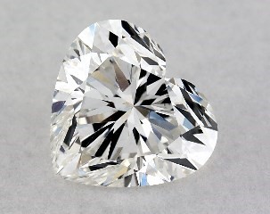 1.01 Carat H-SI1 Heart Shaped Diamond