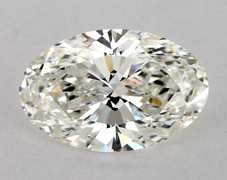 4.79 carat oval diamond, H VS1