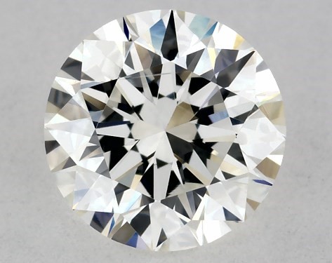 GIA 0.76 Carat H-VS1 Excellent Cut Round Diamond