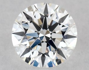 0.42 Carat F-SI1 Excellent Cut Round Diamond