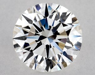 1.00 Carat E-VS2 Excellent Cut Round Diamond