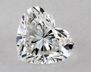 1.02 Carat F-VS2 Heart Shaped Diamond
