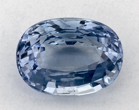 2.00 Carat Oval Natural Blue Sapphire