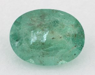 1.61 carat Oval Natural Green Emerald