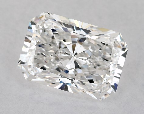 GIA 2.05 Carat E-VS1 Ideal Cut Radiant Lab-Grown Diamond