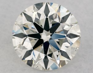 0.75 Carat H-SI1 Excellent Cut Round Diamond