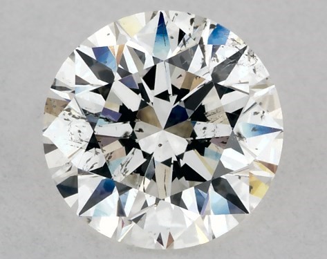 GIA 1.00 Carat G-SI2 Excellent Cut Round Diamond