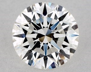 1.02 Carat H-VS1 Excellent Cut Round Diamond