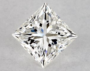 1.00 Carat I-SI1 Princess Cut Diamond