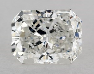 1.00 Carat G-SI1 Radiant Cut Diamond