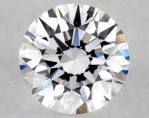 0.33 Carat D-VVS1 Excellent Cut Round Diamond
