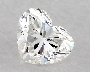 0.32 Carat G-VS2 Heart Shaped Diamond