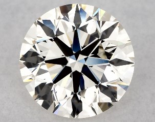 1.00 Carat K-VS2 Excellent Cut Round Diamond