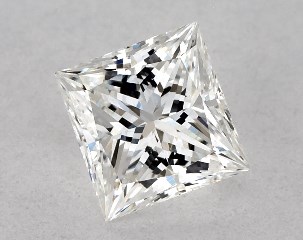0.32 Carat F-VS2 Princess Cut Diamond