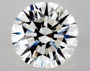 3.02 Carat I-VS2 Excellent Cut Round Diamond
