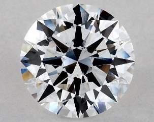 Lab-Created 2.01 Carat E-SI1 Excellent Cut Round Diamond