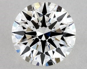 Lab-Created 1.10 Carat F-VS2 Excellent Cut Round Diamond