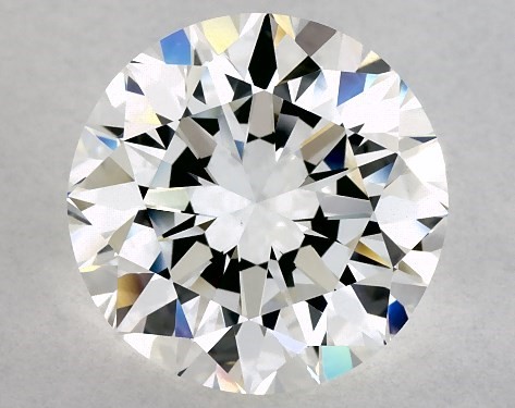 GIA 4.03 Carat H-VS1 Very Good Cut Round Diamond