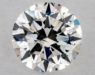 1.01 Carat H-SI2 Excellent Cut Round Diamond