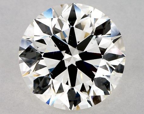 GIA 4.00 Carat I-SI2 Excellent Cut Round Diamond