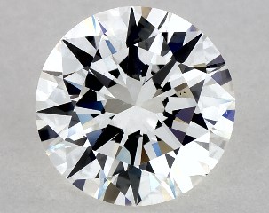 1.00 Carat F-VS2 Excellent Cut Round Diamond