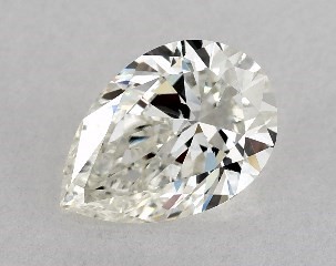 1.00 Carat I-SI1 Pear Shaped Diamond