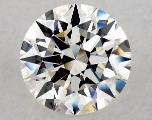 3.01 Carat H-VS1 Excellent Cut Round Diamond