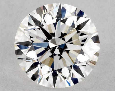 GIA 0.80 Carat H-SI1 Excellent Cut Round Diamond