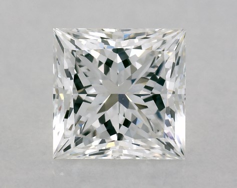 GIA 1.10 Carat F-VS2 Ideal Cut Princess Diamond