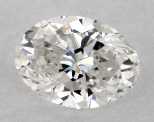 0.31 Carat F-SI1 Oval Cut Diamond