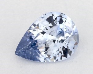 0.82 carat Pear Natural Blue Sapphire