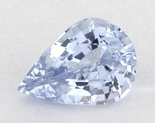 0.96 carat Pear Natural Blue Sapphire