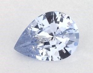1.01 carat Pear Natural Blue Sapphire