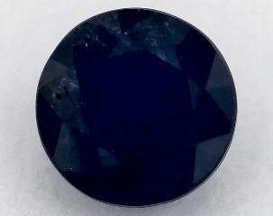 1.12 carat Round Natural Blue Sapphire