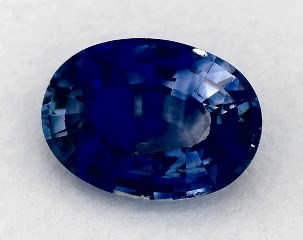 0.78 carat Oval Natural Blue Sapphire
