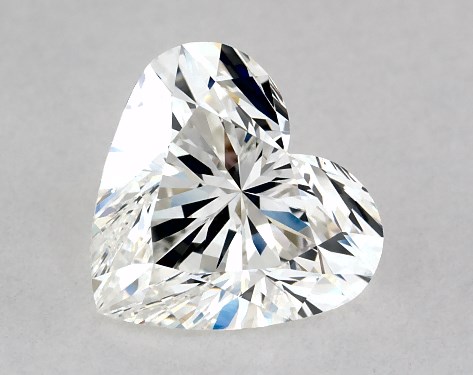 GIA 1.01 Carat H-VS1 Heart Shaped Diamond