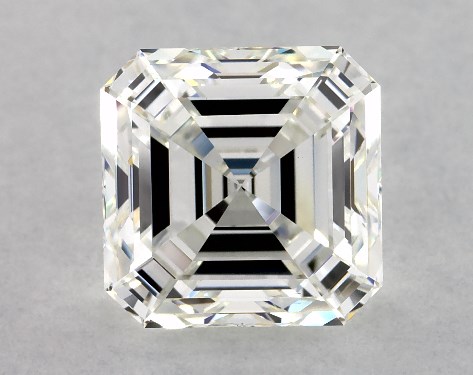 GIA 3.01 Carat H-VS1 Very Good Cut Asscher Diamond