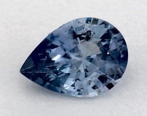 0.83 carat Pear Natural Blue Sapphire