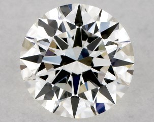 0.24 Carat H-VVS2 Excellent Cut Round Diamond